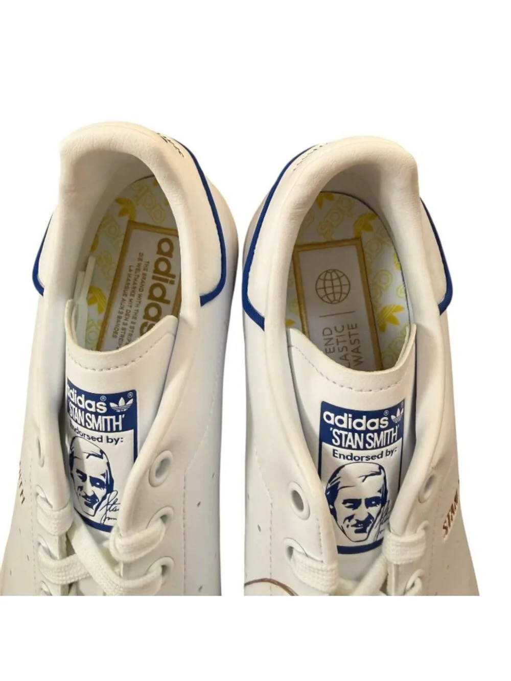 Adidas Stan Smith Limited Edition White Royal Blue GW0489 Men's